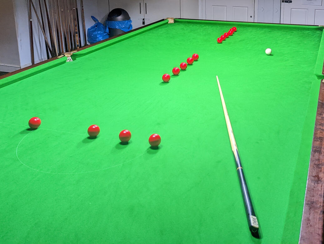 A snooker practice routine for beginners A snooker practice routine for beginners