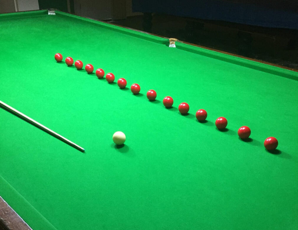 A snooker practice routine for beginners A snooker practice routine for beginners